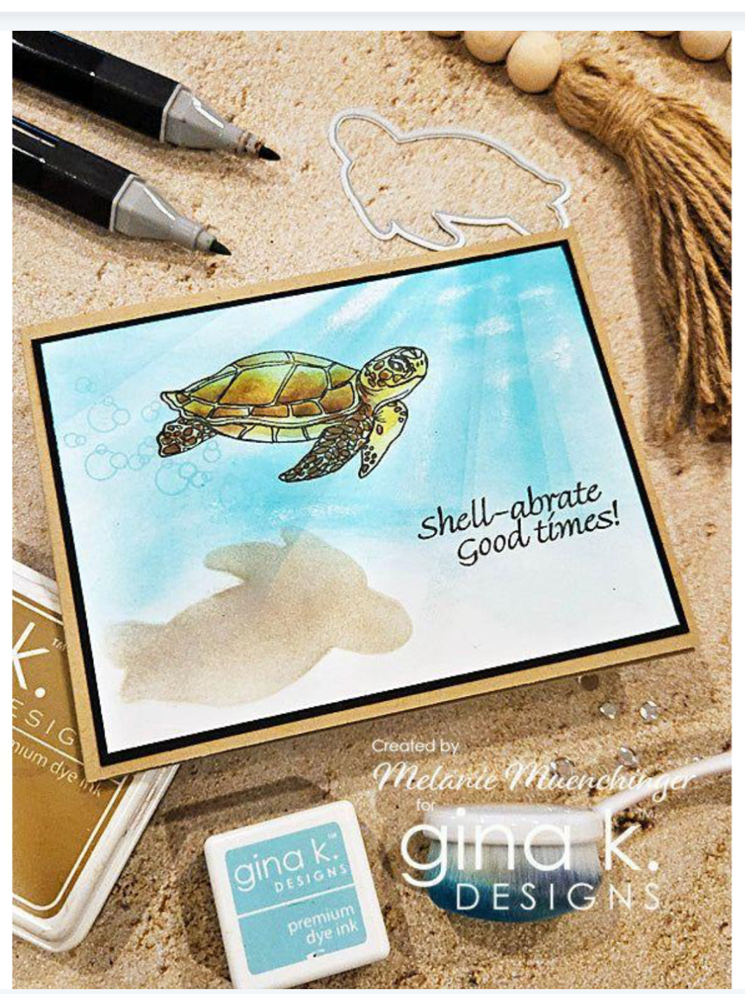 Serene Sea Life Stamp & Die Bundle