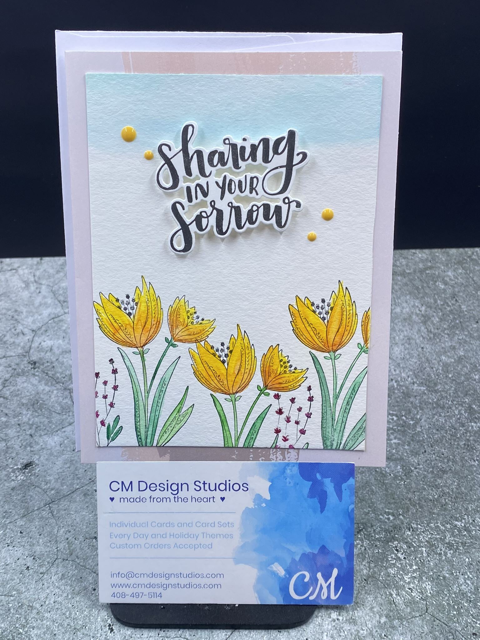 Sympathy Card - CM Design Studios